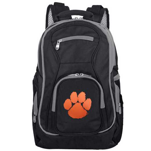 CLCLL708: NCAA Clemson Tigers Trim color Laptop Backpack